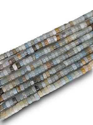 Amazonita Rondel Liso
