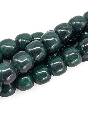 Malaquita Natural Rondel 8mm