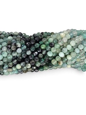 Esmeralda Micro Esfera Facetada 3mm