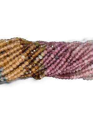 Turmalina Micro Rondel Facetada