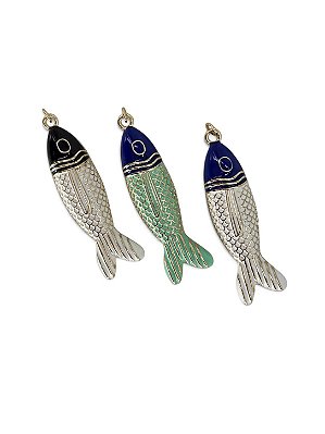 Pingente Peixe Esmaltado