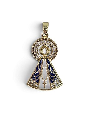 Pingente Nossa Senhora Esmaltado