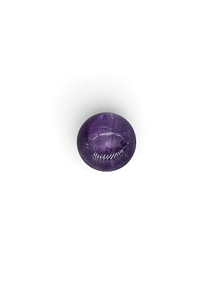 Ametista Esfera Lisa Meio Furo 12mm Avulsa