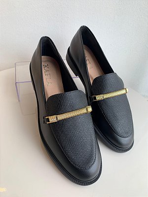 Mocassim Preto Zoe