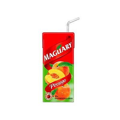 Suco de Caixinha MAGUARY Sabor Pêssego - 200mL