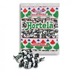 Bala dura HORTELÃ com recheio SANTA FÉ - 600g