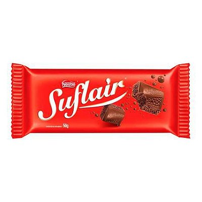 Chocolate ao leite SUFLAIR 50g - 1 Unidade