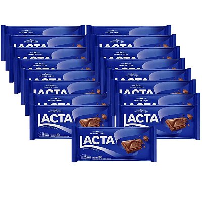 Display LACTA AO LEITE 80g - c/ 17 un