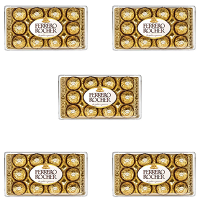 Kit 5 Bombom Ferrero Rocher 150g - 12 Un
