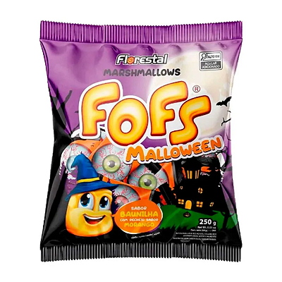 Marshmallow Malloween (Halloween) Fofs 250g c/50 un