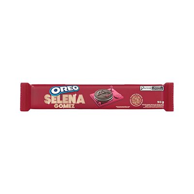 Biscoito Oreo Selena Gomez – Leite Condensado com Canela – Pacote 90g – Edição Limitada