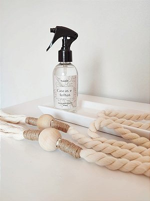 ÁGUA PARA LENÇÓIS CASCAS E FOLHAS