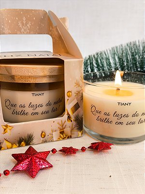 VELA AROMÁTICA NATALINA 100G (EDIÇÃO ESPECIAL)