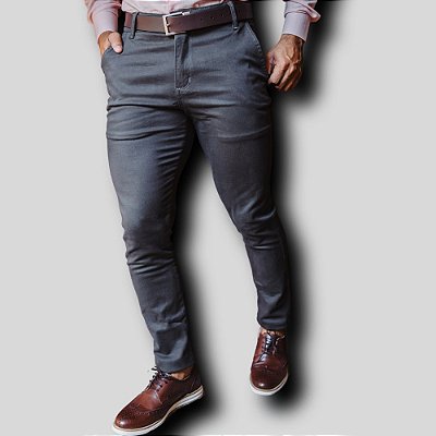 CALÇA CHINO SARJA ALFAIATARIA