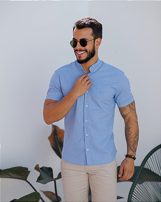 CAMISA GOLA PADRE LINHO