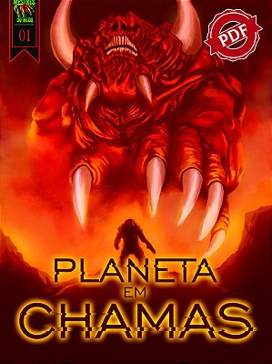 Mestres do Medo #01 - Planeta em Chamas (Aventura de RPG)