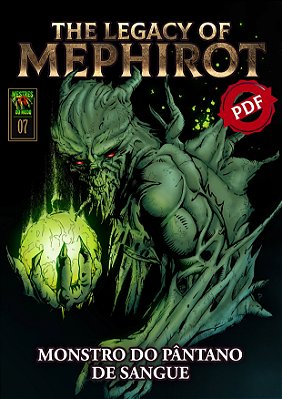 Mestres do Medo #07 - Monstro do Pântano de Sangue (Aventura de RPG)