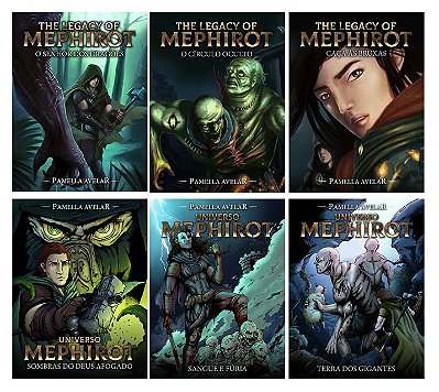 Combo Universo Mephirot: Livros-jogos - Edições 1 a 6 (Formato Digital)