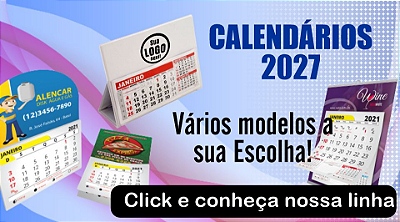 CATALOGO DE CALENDARIOS E FOLHINHAS 2027