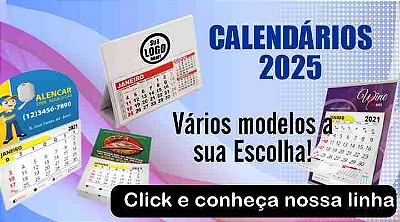 CATALOGO DE CALENDARIOS E FOLHINHAS 2025