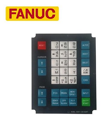 Membrana P/cnc Fanuc Painel A98l-0001-0518 #t Romi