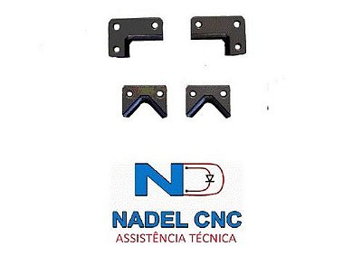 Raspadores Limpadores Torno Nardini Mascote Ms 4 Peças