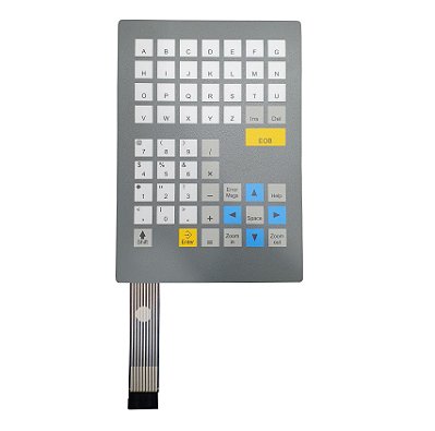 Membrana Cnc Mach 9 Modelo Novo LCD Teclado- 57 Teclas- Romi