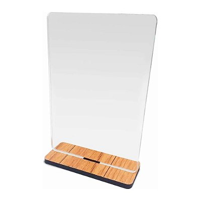 Placa Acrílico PIX com Base para Sublimação | Qualidade Premium
