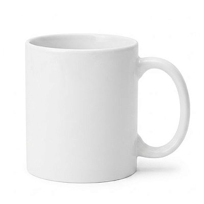 Caneca Branca Cerâmica Importada AAA 325ml Para Sublimação #3000