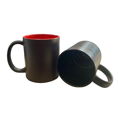 Caneca Mágica Fosca Interior colorido (P/ Sublimação)