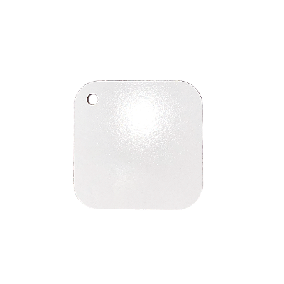 Chaveiro quadrado c/ furo de MDF - PCT c/ 10 un