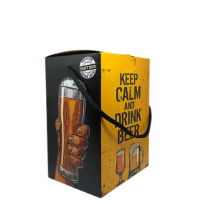 Caixinha para Caneca de Chopp 500ml " KEEP CALM"