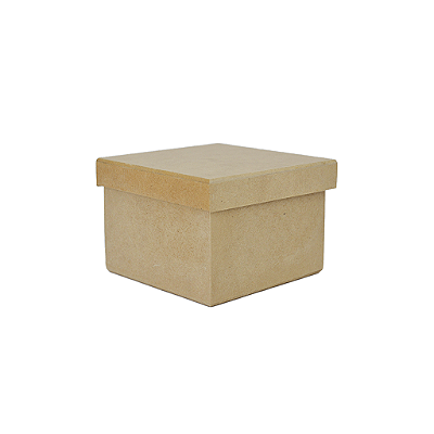 Caixa de MDF 12x12x10 cm - C/ Tamp