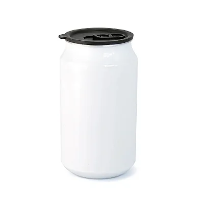 Latinha de Alumínio Branca para Sublimação - 350ml