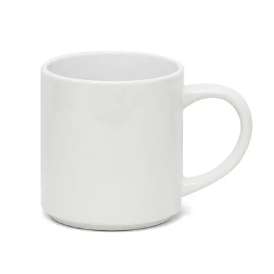Caneca para Sublimação de Cerâmica Branca BUCKS - 375ml - PREMIUM