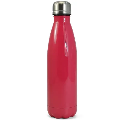 Garrafa Cola Colorida Vermelho Brilhante para Sublimação | 500ml