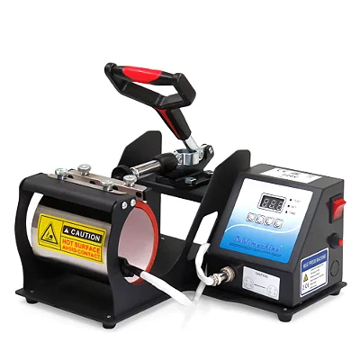 Prensa de caneca Cilíndrica Térmica Sublimachine + 1 ano de garantia - 110 Volts