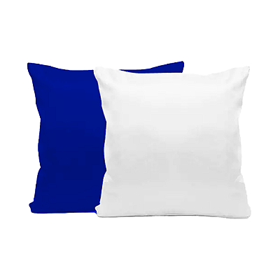 Almofada Azul Escuro com Enchimento 40x40cm para Sublimação