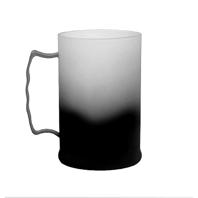 Caneca de Chopp Degradê Preto | 500ml
