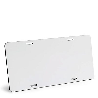 PLACA DE CARRO MDF 3MM 12X40CM