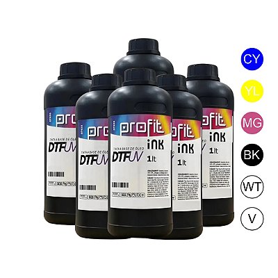 Tinta DTF UV 1 Litro | Para Plotter DTF