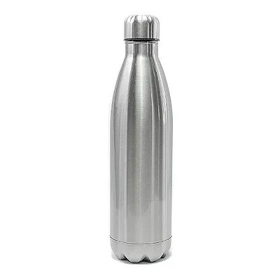 Garrafa Aluminio Sublimática Cola Prata 500mL