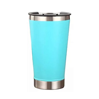 Copo Térmico Azul Claro - 473mL
