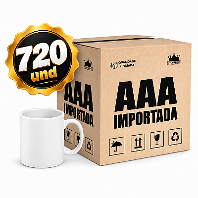20 Caixas [720un] Caneca Branca #3000 - 325ml