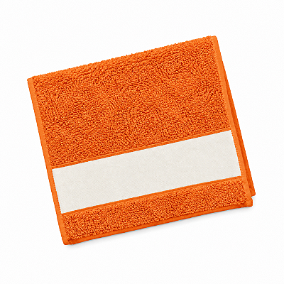 Toalha Lavabinho Laranja 23x38cm