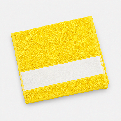 Toalha Lavabinho Amarelo Copa 23x38cm