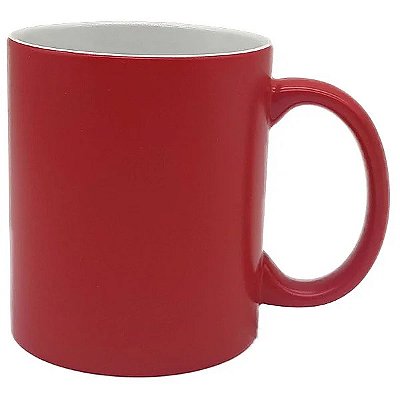 CANECA MAGICA VERMELHA SEMI-BRILHO 325ML LIVE COD 451