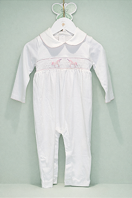 Macacão Pima Unicórnio bordado