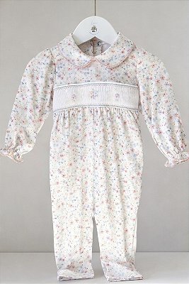 Macacão Pima Estampado/Bordado