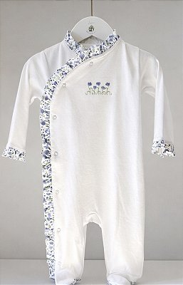 Macacão Pima Flores Nu